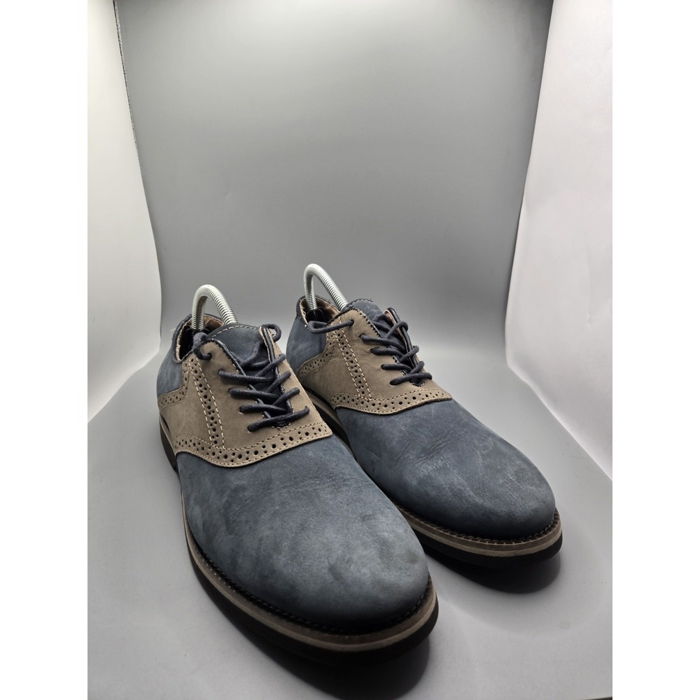 GBH & Co. Carson‎ Men's Blue Suede Saddle Shoes - Size 9.5 D